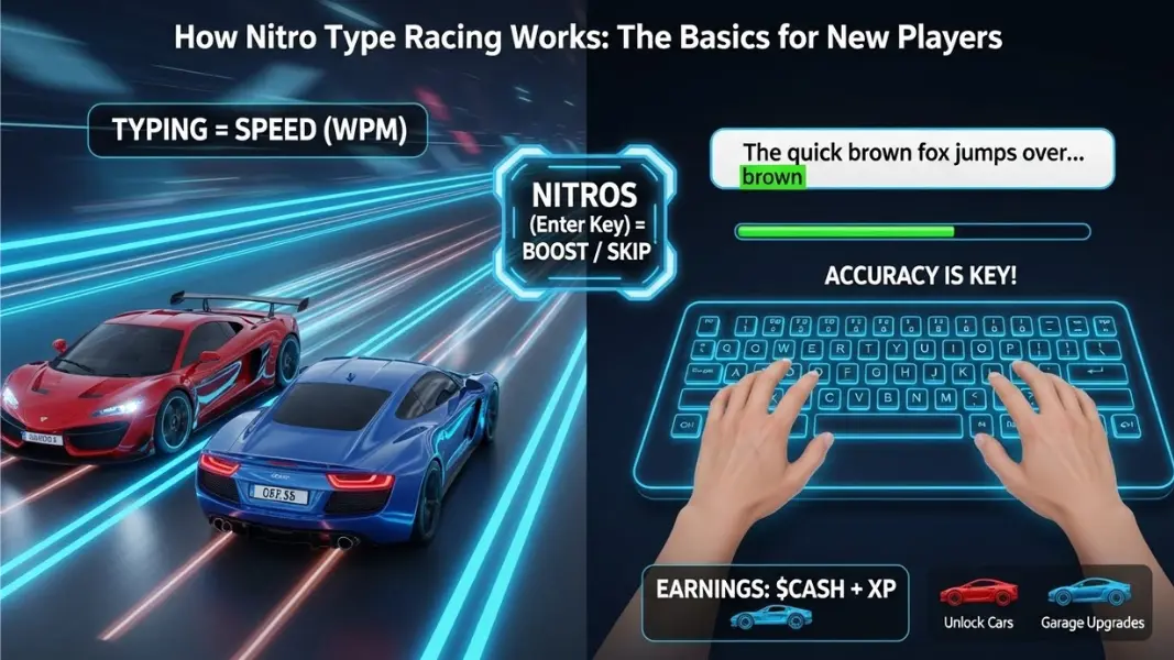 How Nitro Type Racing Works The Basics for New Players
