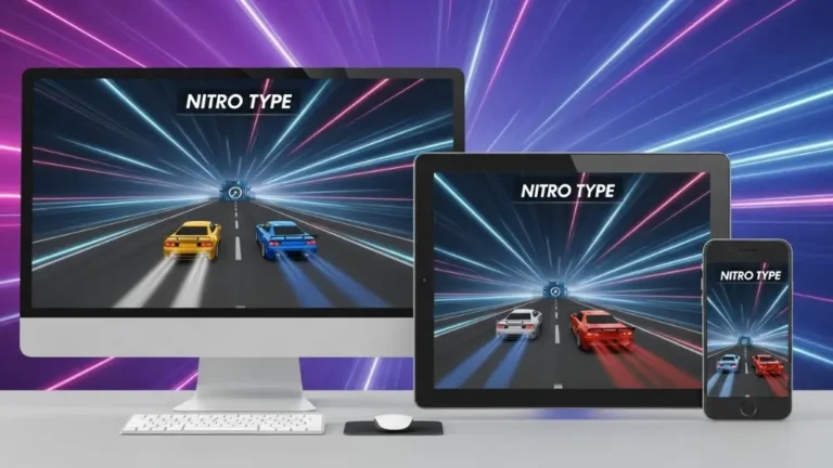 Using Nitro Type on Different Devices (Desktop, Tablet, Mobile)